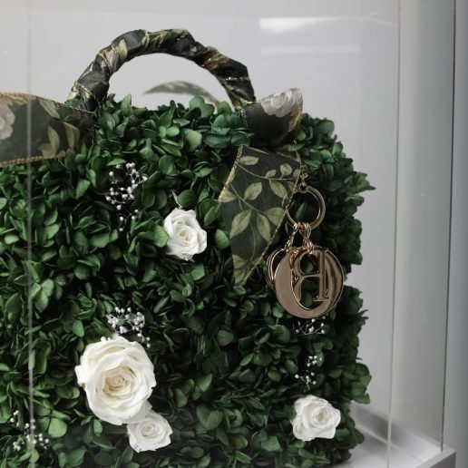 Hydrangea Lady Bag – Green